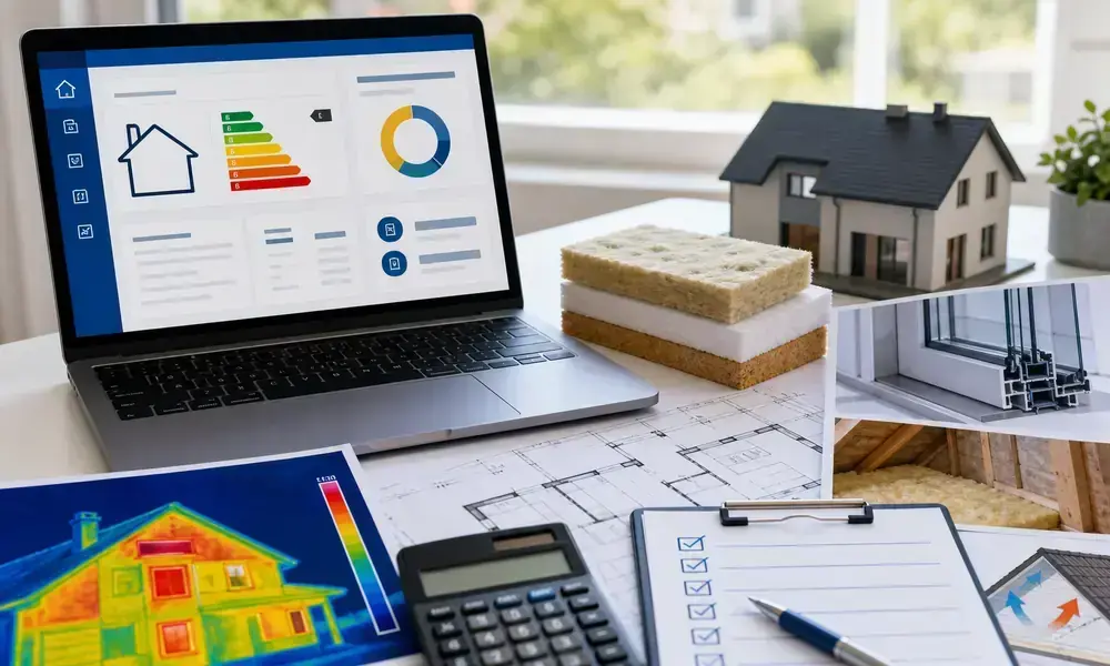 Audit énergétique gratuit pour maison et appartement en ligne