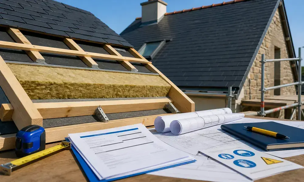 Combien coûte la rénovation complète d’une toiture avec une bonne isolation en France ?