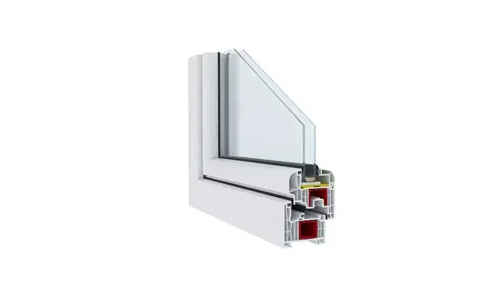 Profil de fenêtre PVC multichambre