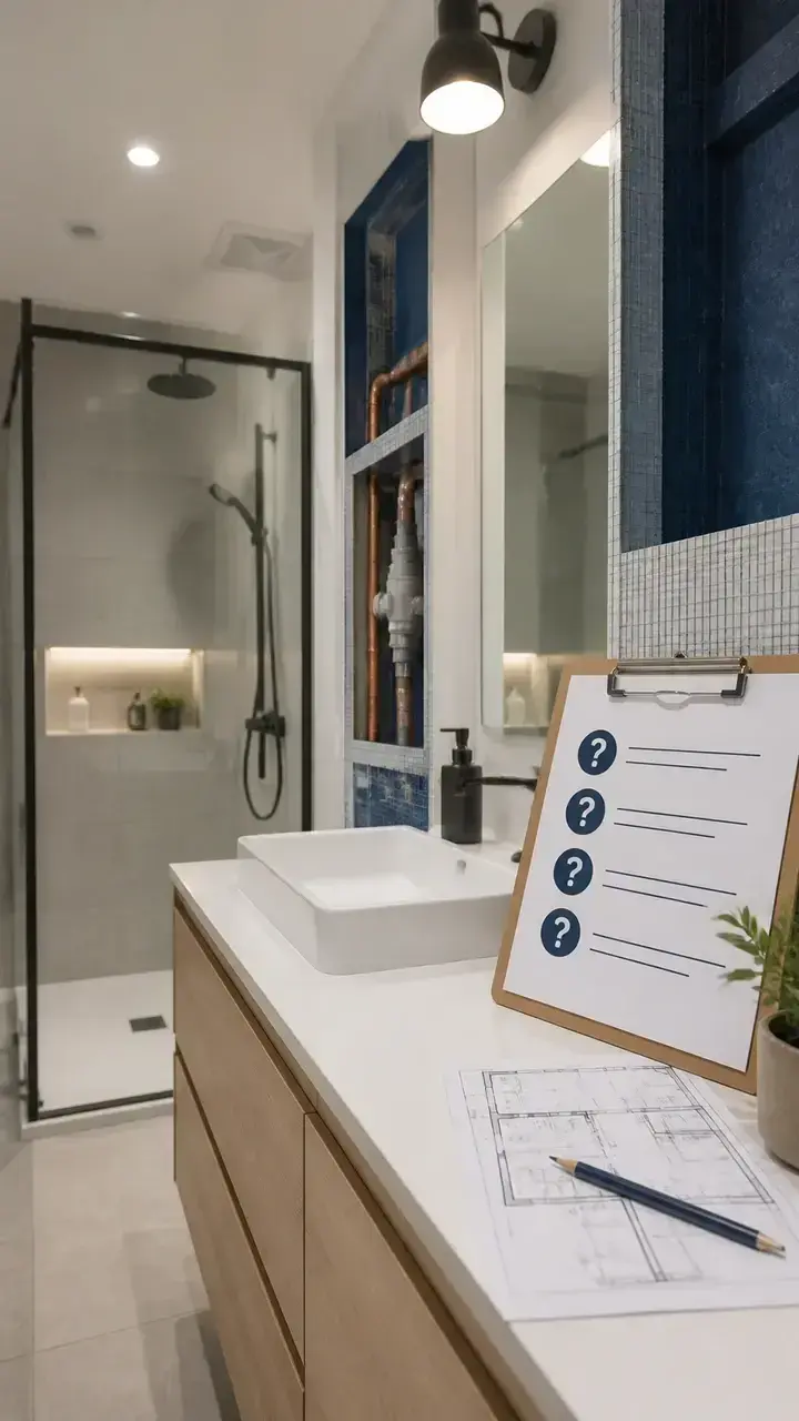 Questions fréquentes sur rénovation de salle de bain avec devis, budget, plomberie, étanchéité et ventilation